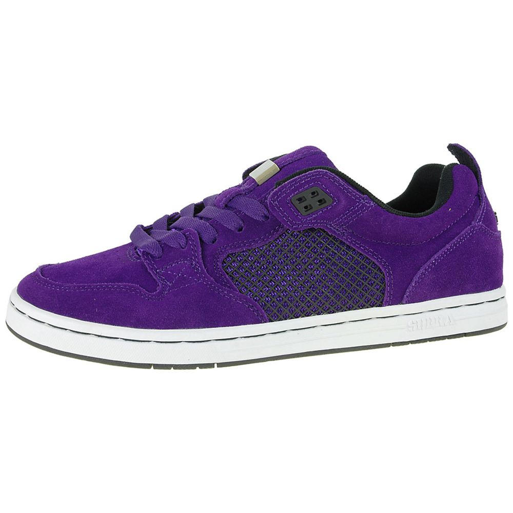 Baskets Basses Supra Cruizer Violette Purple Suede Homme | YMY-73481640